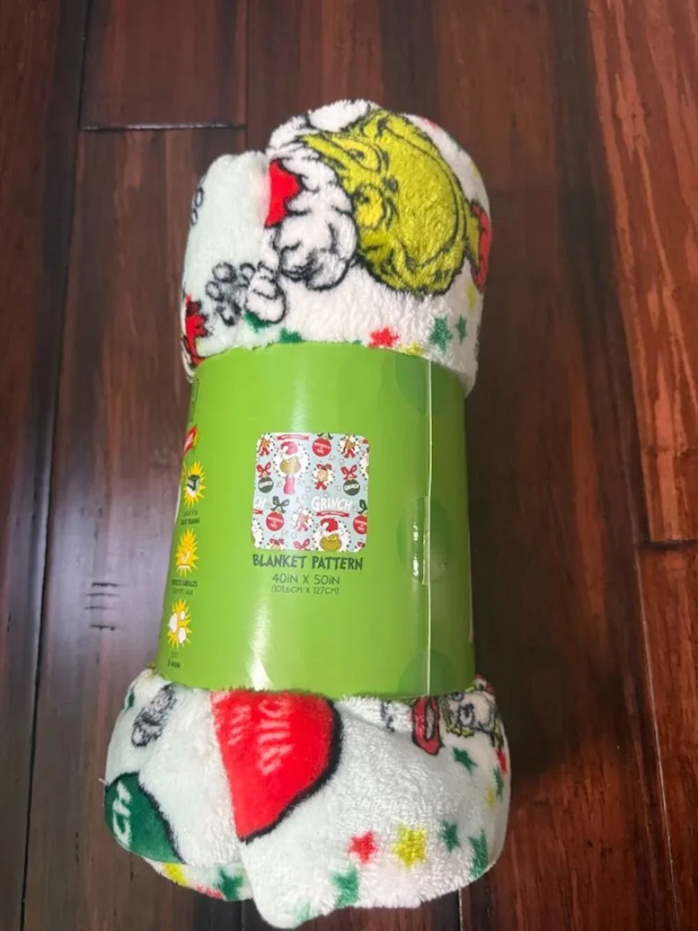 Pet Blanket Grinch 40 in x 50 in